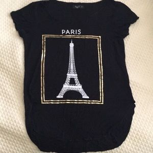 ❤️Paris fitted tee